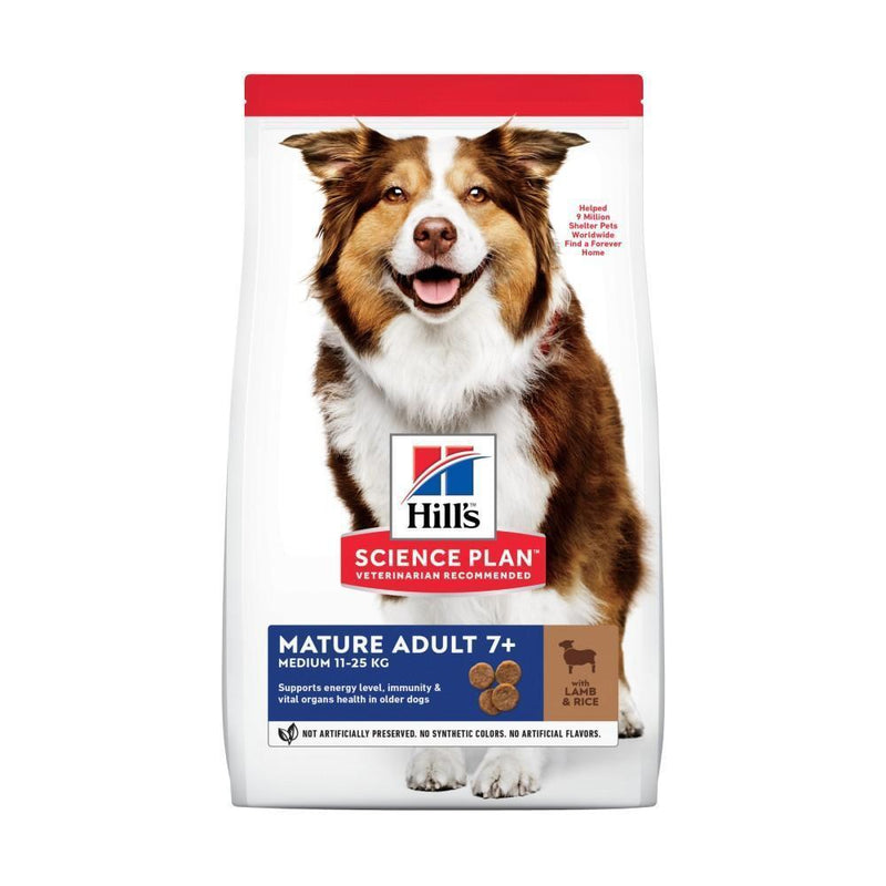 Hill's Mature Adult 7+ Active Longevity Medium Breed - Lamb & Rice
