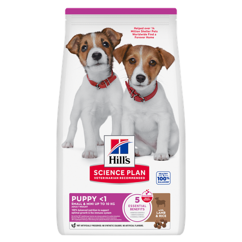 Hill's Puppy small/mini-lamb & rice