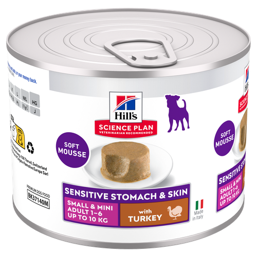 Hill's Turkey Mousse Sensitive Stomach and Skin