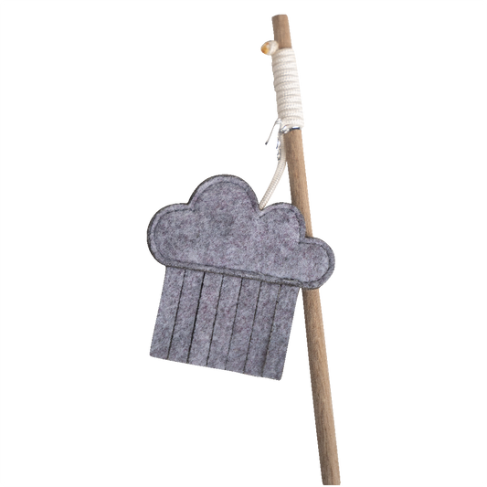 Huntlea Dangler Cat Toy Felt Rain Cloud