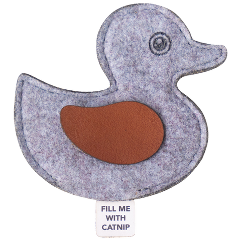 Huntlea Refillable Cat Toy Felt Duck