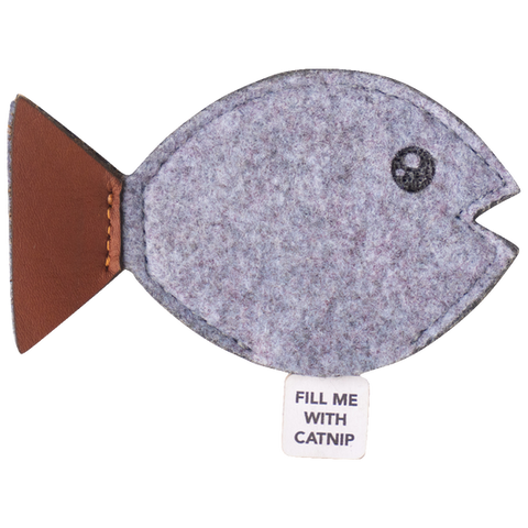 Huntlea Refillable Cat Toy Felt Fish