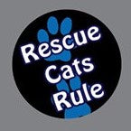 _Instant Tag - Rescue Cats Rule (Blue) - (D)