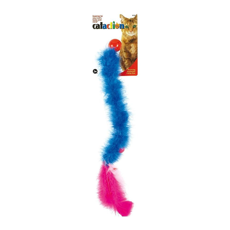 _JW Cataction Featherlite Catnip Boa Bouncing Toy
