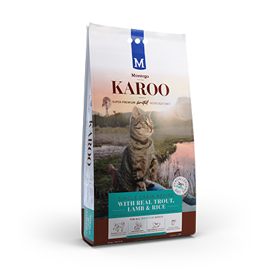 Karoo Adult Cat Real Trout & Lamb Hypoallergenic