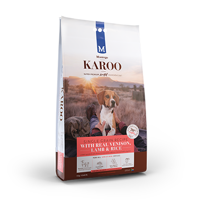 Karoo Dog Food Adult Venison & Lamb Hypoallergenic
