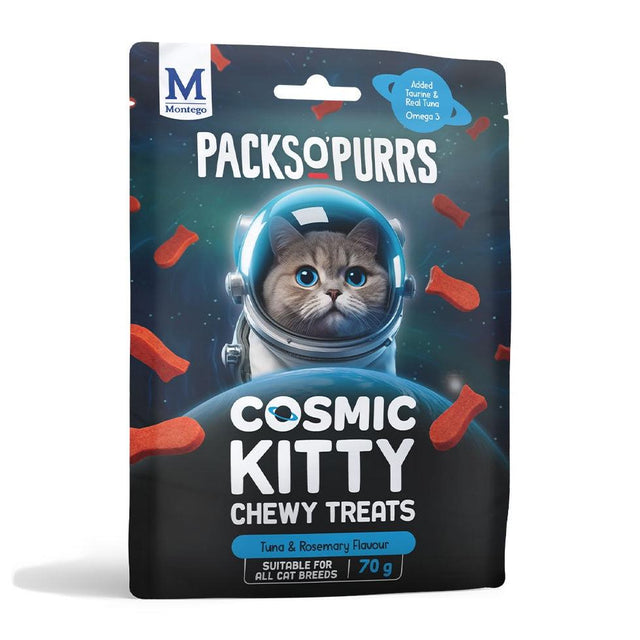 Karoo Packs O' Purrs Tuna & Rosemary 10 x 70g