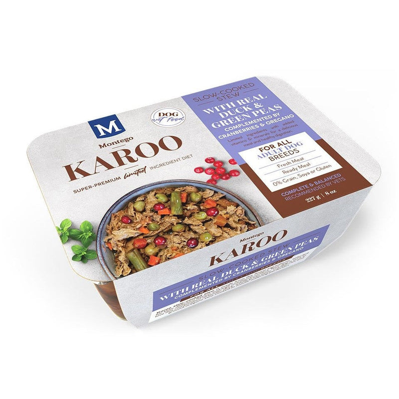 Karoo Wet Food Tub Single - Adult Dogs - Duck and Green Pea