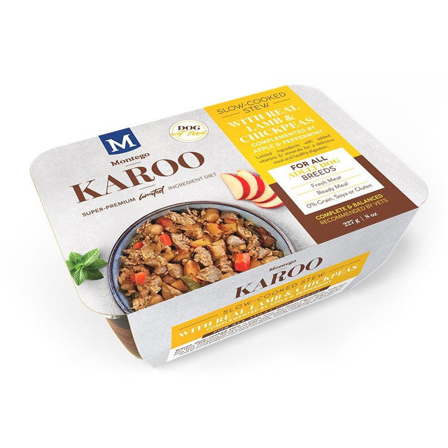 Karoo Wet Food Tub Single - Adult Dogs - Lamb and Chickpeas