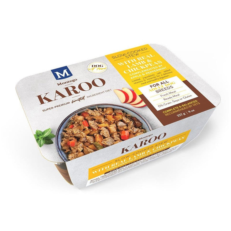 Karoo Wet Food Tub Single - Adult Dogs - Lamb and Chickpeas