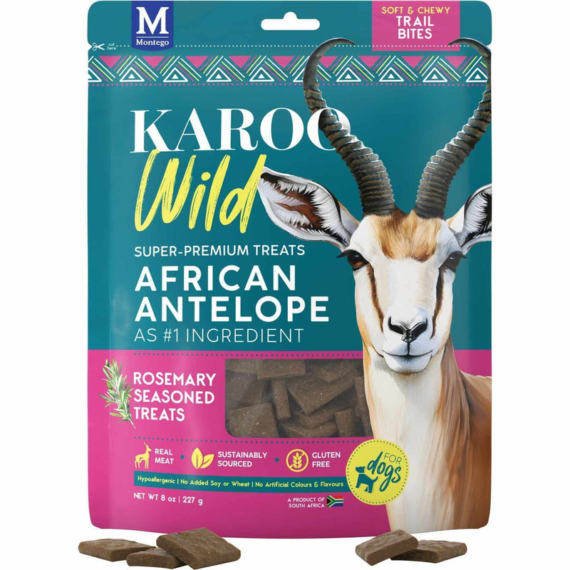 Karoo Wild Seasoned Treats Trail Bites - Rosemary 227g (Single Pack)