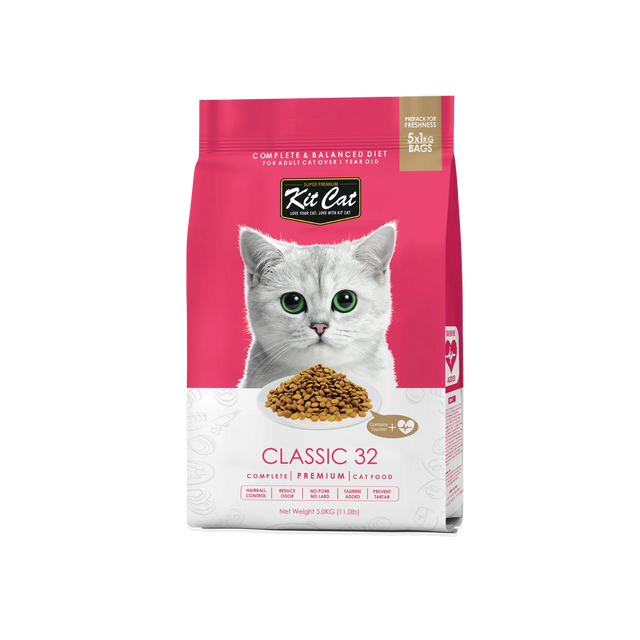 Kit Cat Food Classic 32 (Taurine Added)