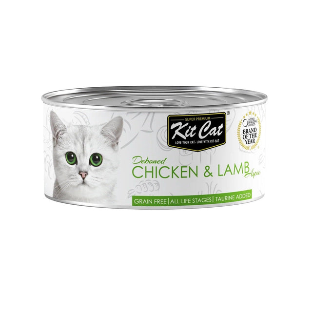 Kit Cat Toppers Deboned Chicken & Lamb 80g Tin