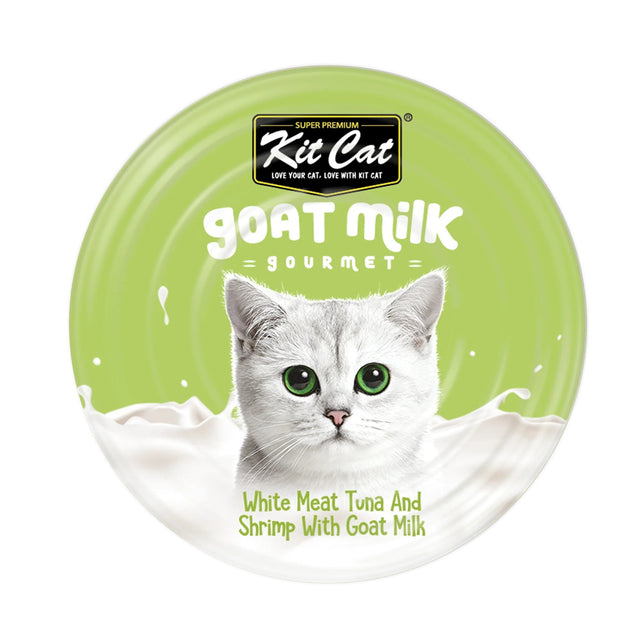 Kit Cat with Goat Milk - White Meat Tuna Flakes & Shrimp 70g