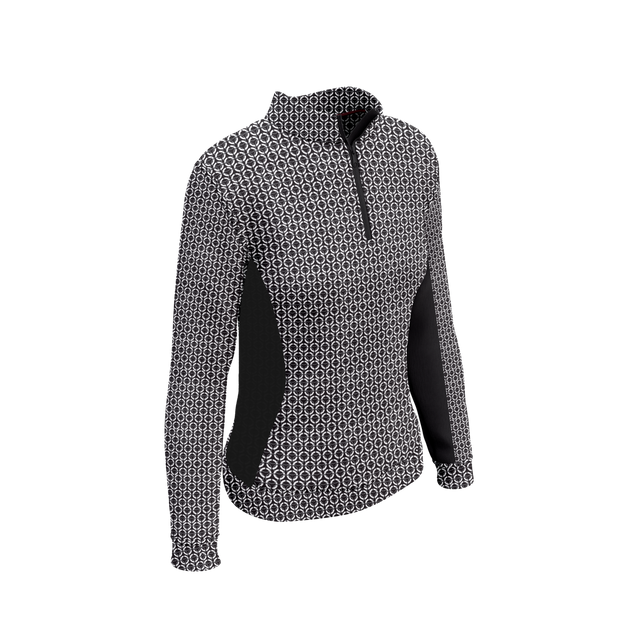 Lamee Apparel - Black Diamond Performance Riding LS Shirt