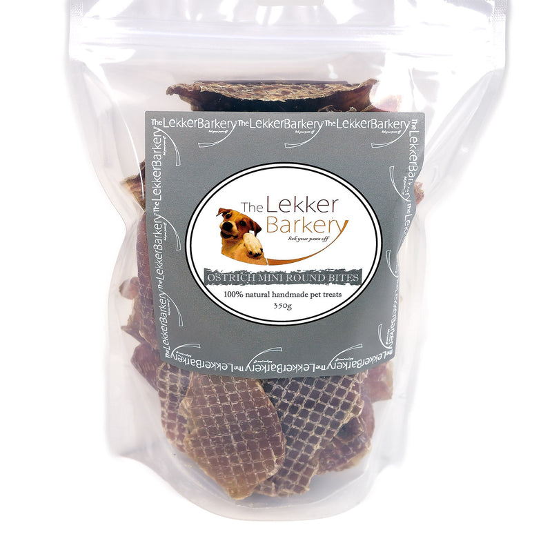 Lekker Barkery Ostrich Mini Round Bites