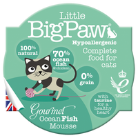 Little Big Paw Gourmet Mousse - Atlantic Ocean Fish