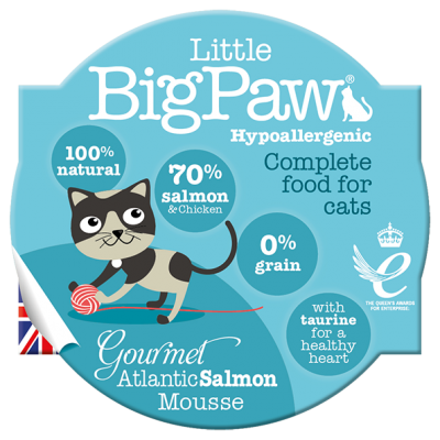 Little Big Paw Gourmet Mousse - Atlantic Salmon