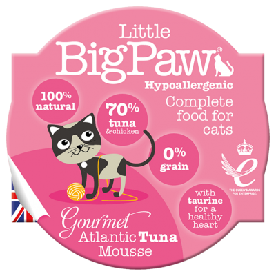 Little Big Paw Gourmet Mousse - Atlantic Tuna