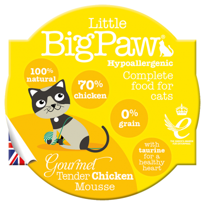 Little Big Paw Gourmet Mousse - Tender Chicken