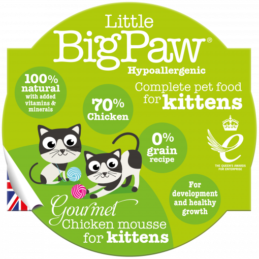 Little Big Paw Gourmet Mousse - Tender Chicken Kitten