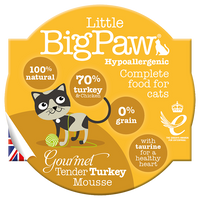 Little Big Paw Gourmet Mousse - Tender Turkey