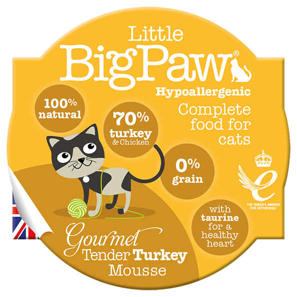 Little Big Paw Gourmet Mousse - Tender Turkey
