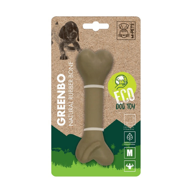 M-Pets Greenbo Natural Rubber Bone