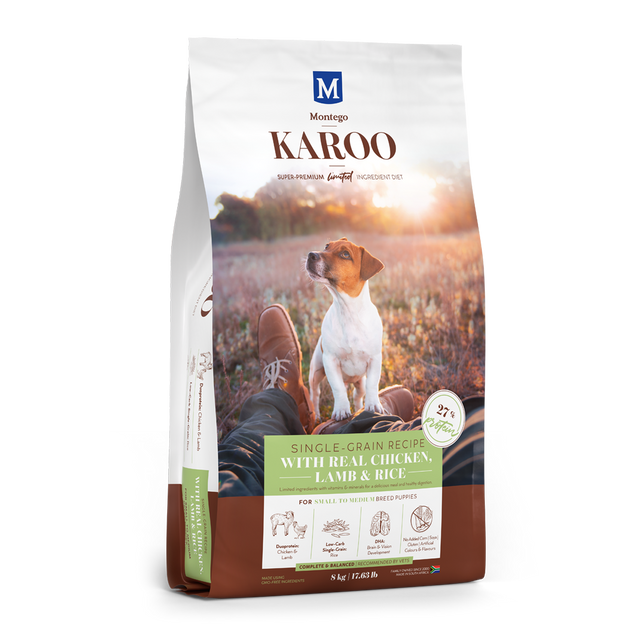 Karoo Meaty Bits Chicken and Lamb 120g X8