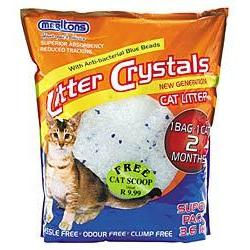 Marltons Cat Litter Large Crystals 3.6kg (Pack of 5)