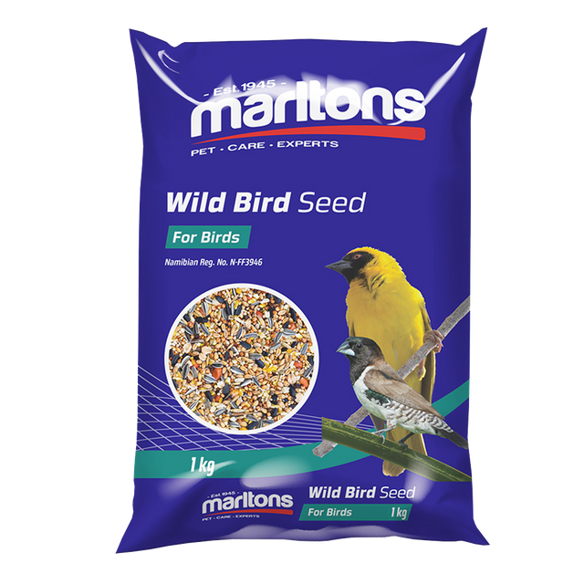 Marltons Wild Bird Seed 1kg (Pack of 10)