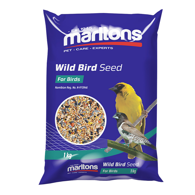 Marltons Wild Bird Seed 1kg (Pack of 10)