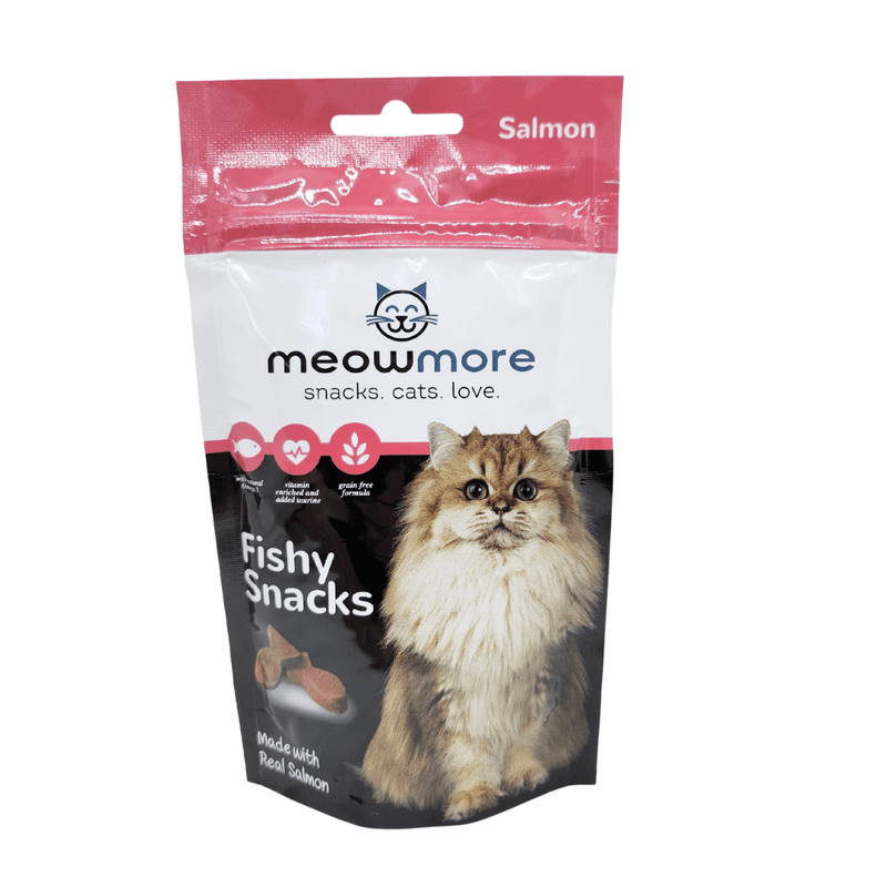Meowmore Fishy Snacks Salmon - 35g