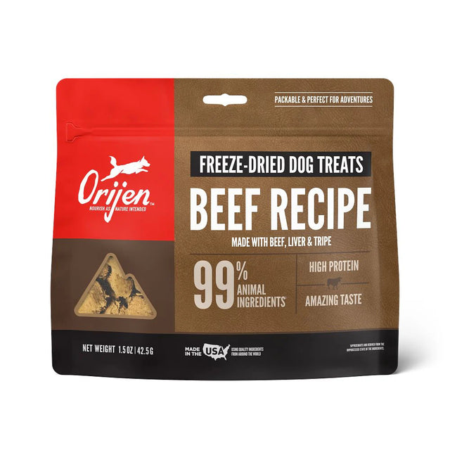 Orijen Dog Freeze Dried treats - Ranch Raised Beef - DISCONTINUED