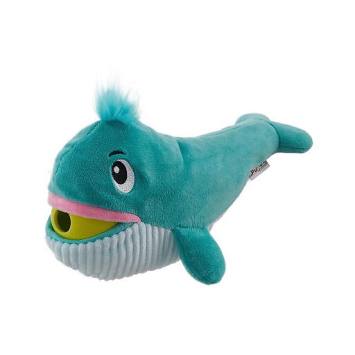 Outward Hound Big Mouthz Whale Dog Toy, Multi