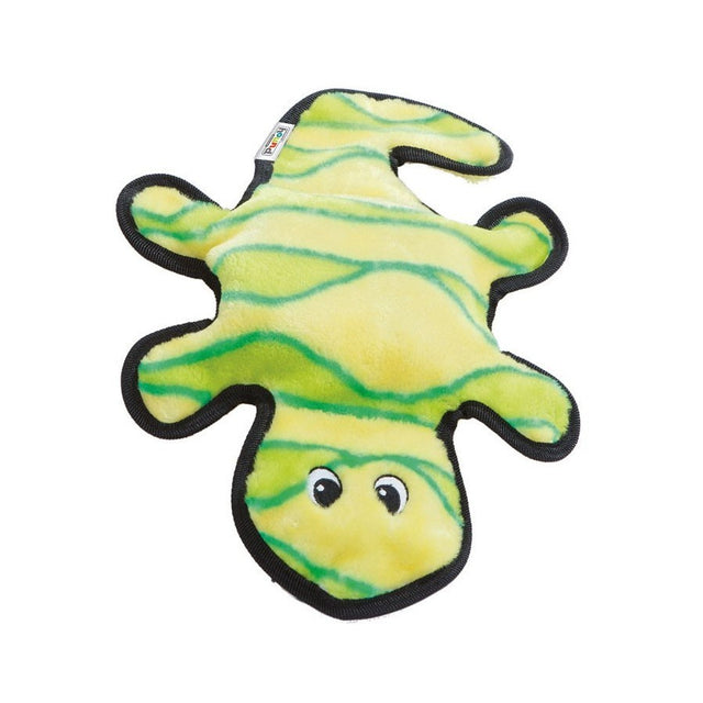 Outward Hound Invincibles Gecko 2 Squeak Green