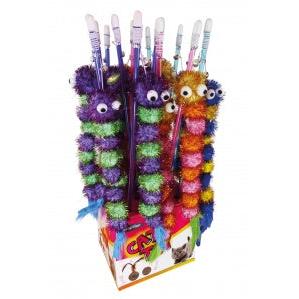 Papillon Cat Toy - Fishing Rod Caterpillars