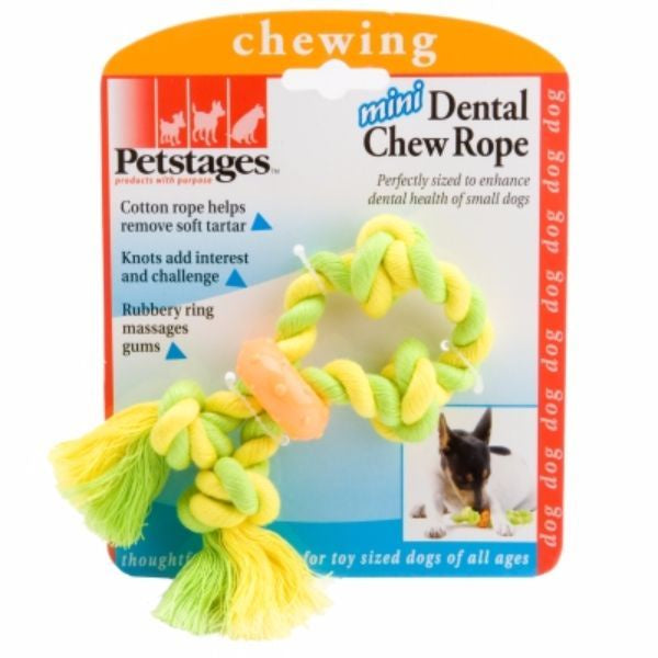 Petstages Dental Chew Rope Mini (D)
