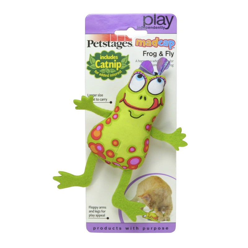 _Petstages Madcap Frog & Fly