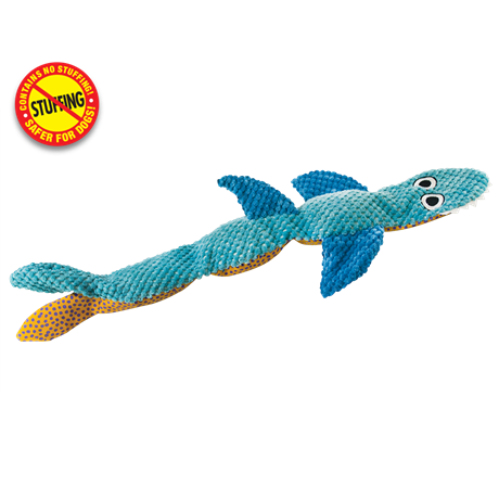Petstages Stuffing Free Floppy Shark (D)