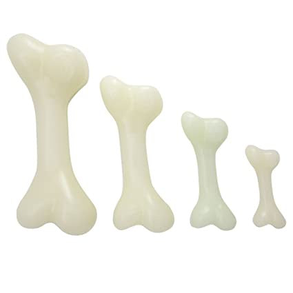 _Planet Dog Orbee Tuff Bone Dog Toy - Glow Bone (D)