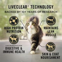 Purina Pro Plan Dry Cat Food - Adult - Liveclear - Hairball Control