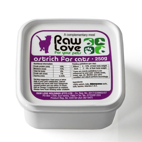Raw Love Cat Ostrich