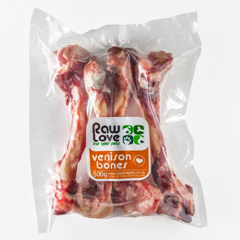 Raw Love Venison Bones