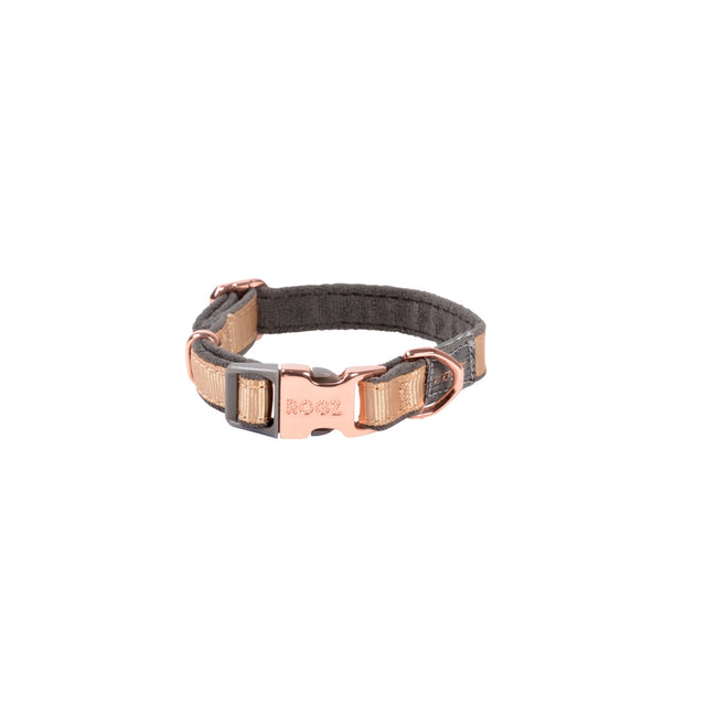 Rogz Dogz Urban Range Classic Collar - Gold Rush