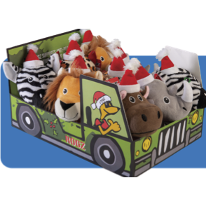 Rogz Safari Christmas Shipper - single