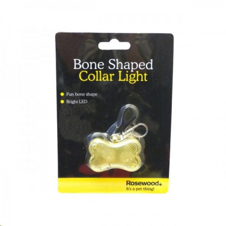 _Rosewood Bone Shaped Collar Light - (D)