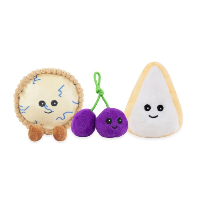 _Rosewood Christmas Classic Cheeseboard Trio Cat Toy