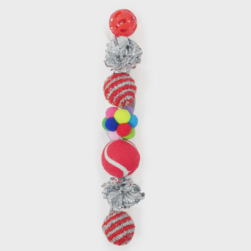 _Rosewood Christmas Foot of Festive Cat Balls