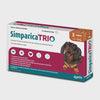 Simparica  Ticks, Fleas & Worm Trio 3 pack